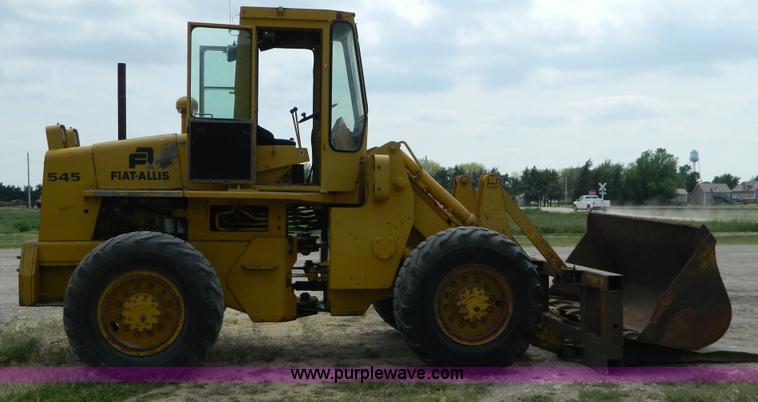 image for item B3680 Fiat-Allis 545H wheel loader
