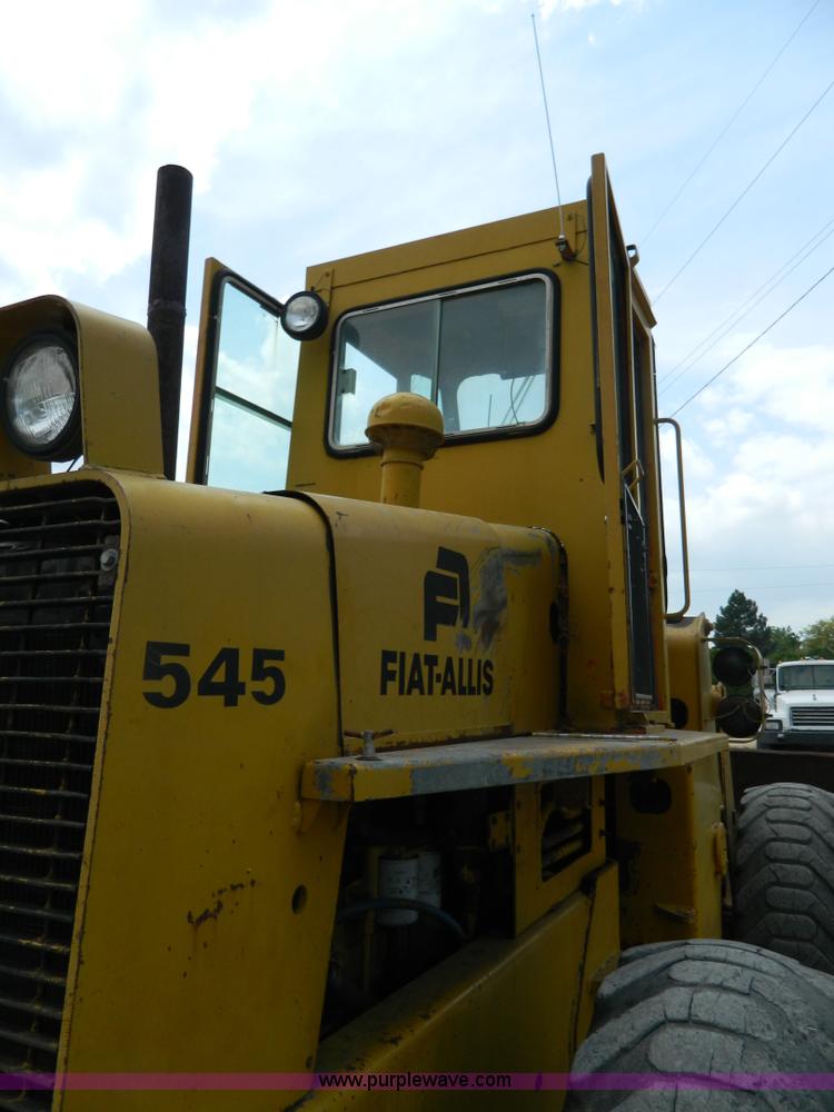 image for item B3680 Fiat-Allis 545H wheel loader