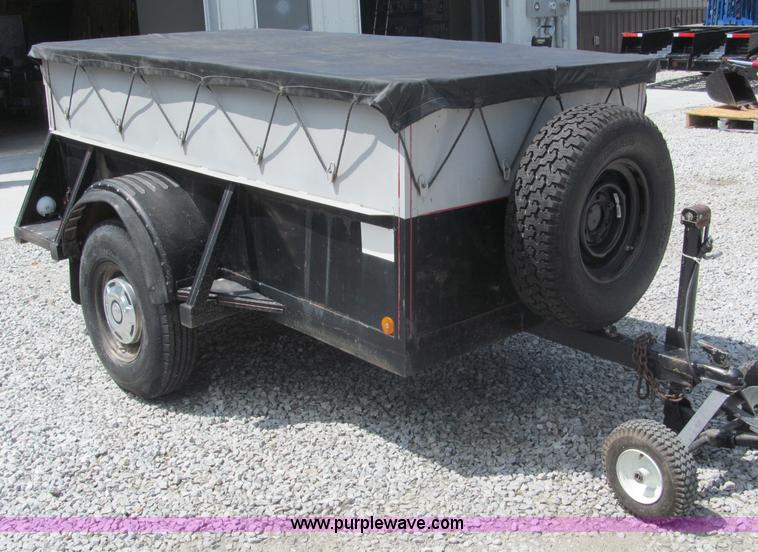 image for item B5135 Ideal single axle utility trailer