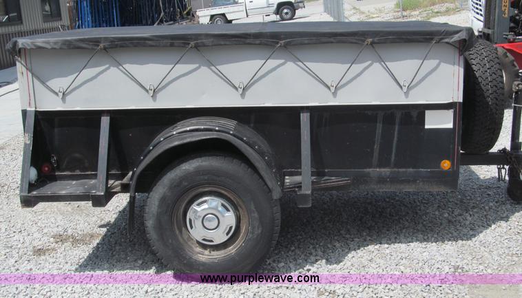 image for item B5135 Ideal single axle utility trailer