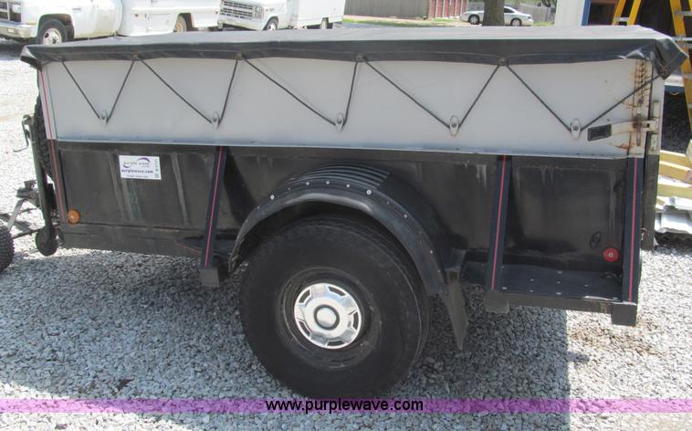 image for item B5135 Ideal single axle utility trailer