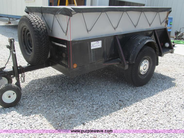 image for item B5135 Ideal single axle utility trailer