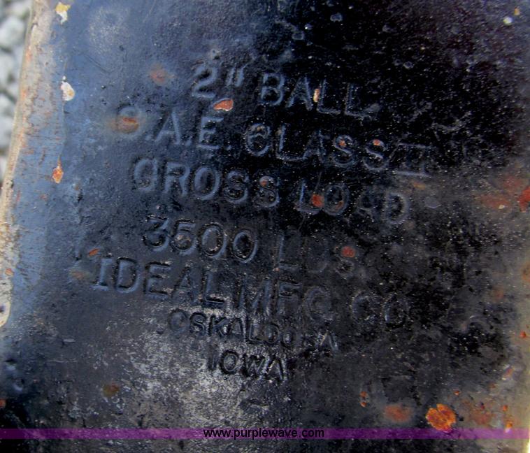 image for item B5135 Ideal single axle utility trailer