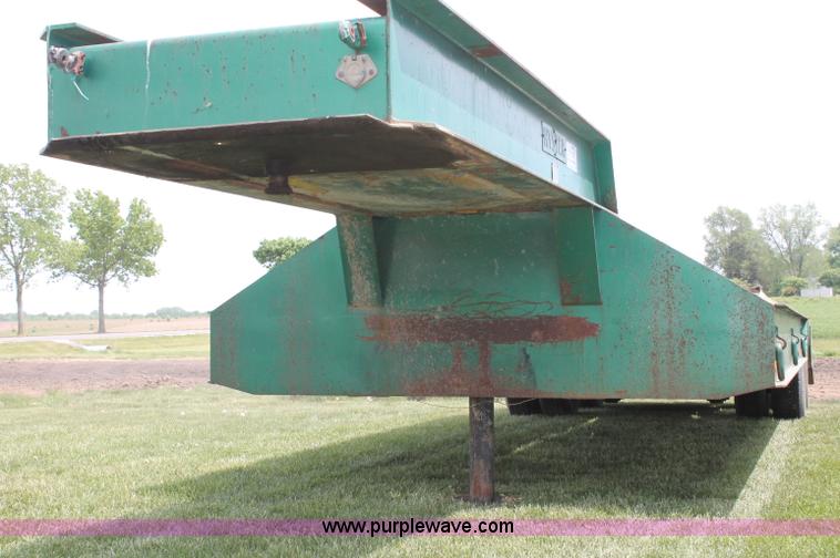 image for item B6250 1965 Hyster C25T lowboy trailer