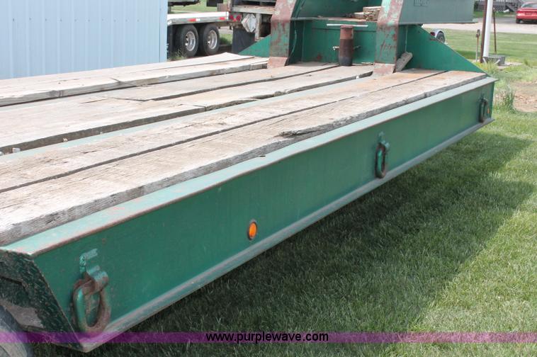 image for item B6250 1965 Hyster C25T lowboy trailer