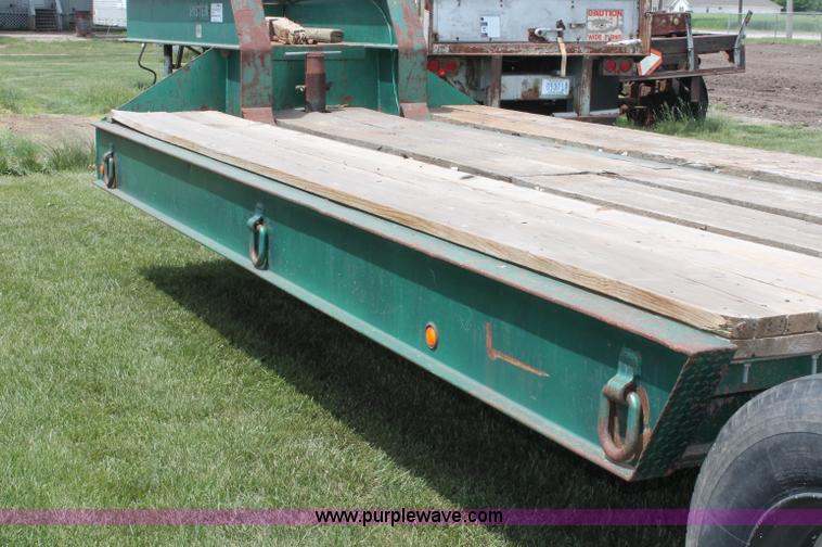 image for item B6250 1965 Hyster C25T lowboy trailer