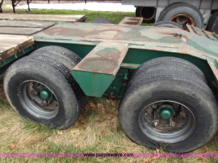 image for item B6250 1965 Hyster C25T lowboy trailer