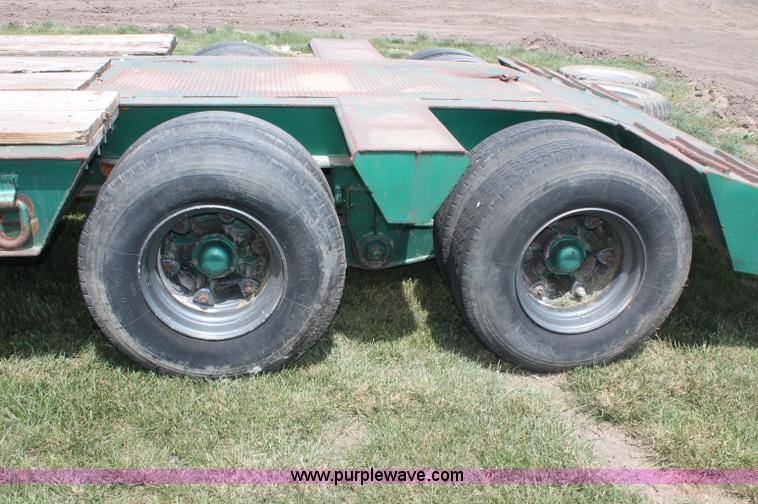 image for item B6250 1965 Hyster C25T lowboy trailer