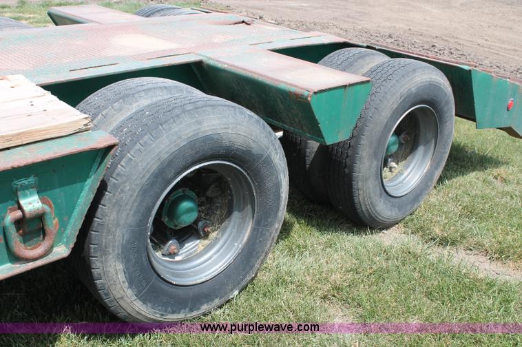 image for item B6250 1965 Hyster C25T lowboy trailer