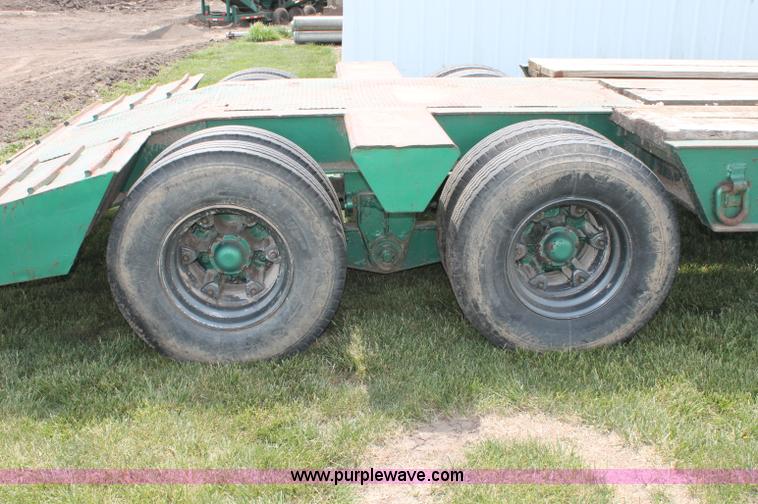 image for item B6250 1965 Hyster C25T lowboy trailer