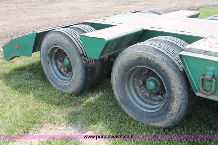 image for item B6250 1965 Hyster C25T lowboy trailer