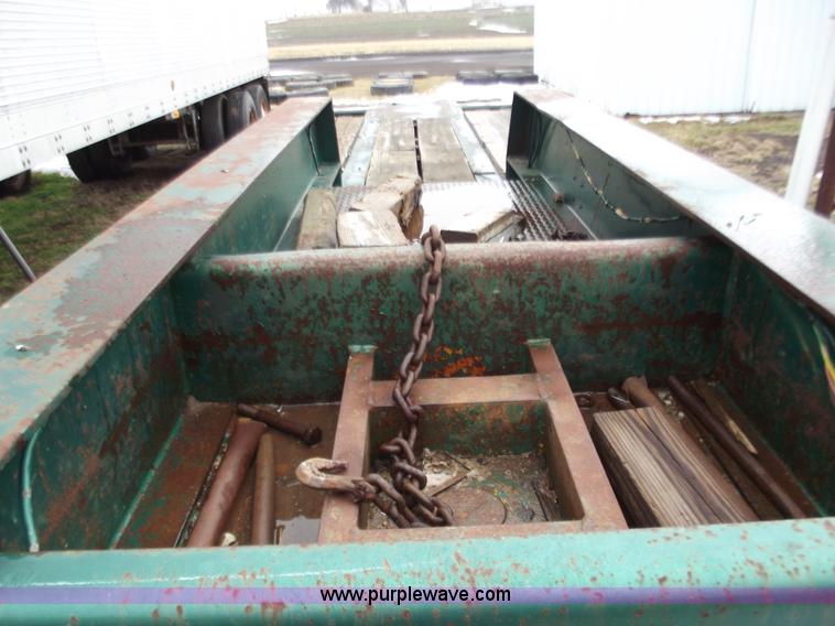 image for item B6250 1965 Hyster C25T lowboy trailer