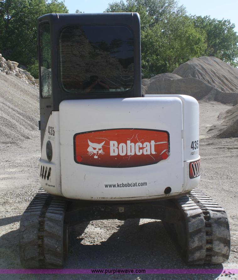 image for item B6579 2005 Bobcat 435ZHS FastTrack mini excavator