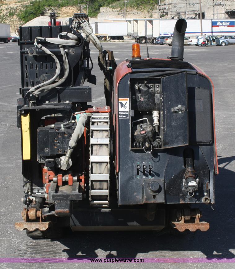 image for item B6606 2005 Ditch Witch 1220 Mach I directional drill with mud mixer and trailer