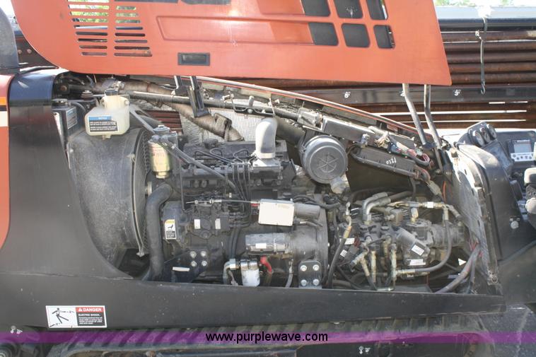 image for item B6606 2005 Ditch Witch 1220 Mach I directional drill with mud mixer and trailer