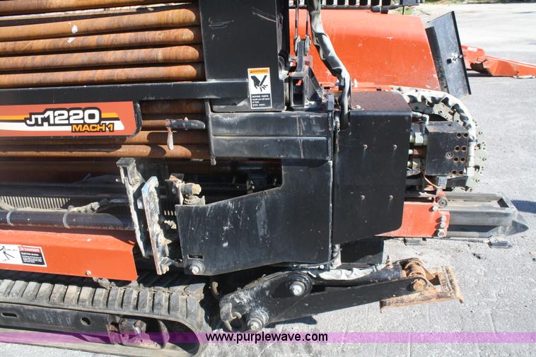 image for item B6606 2005 Ditch Witch 1220 Mach I directional drill with mud mixer and trailer