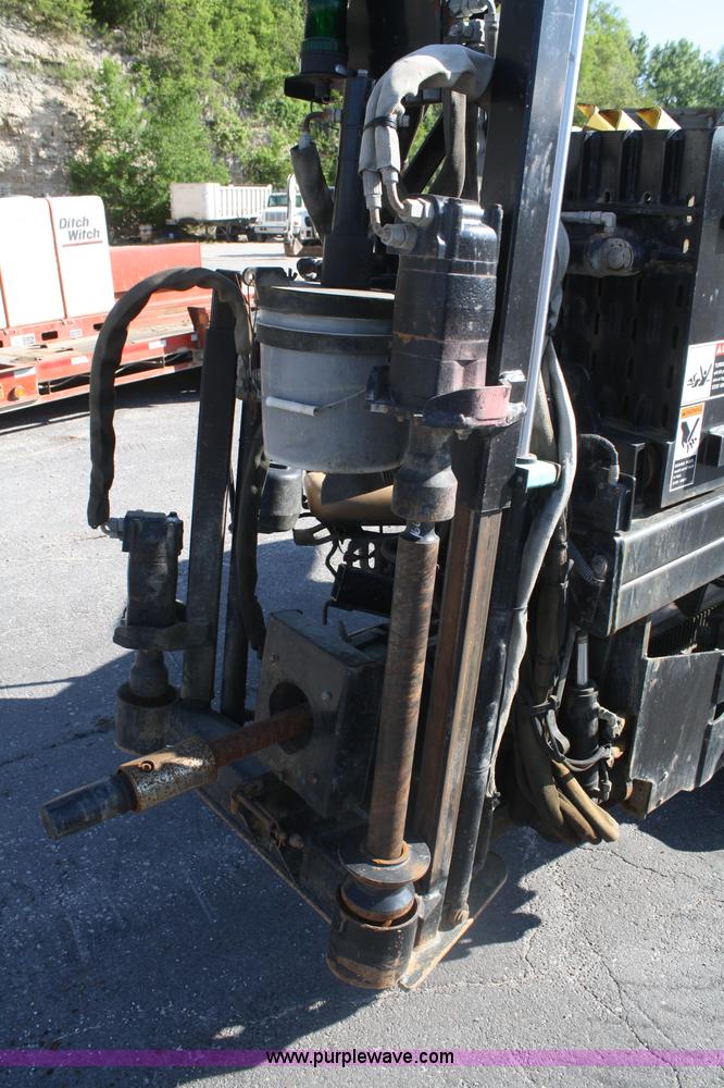 image for item B6606 2005 Ditch Witch 1220 Mach I directional drill with mud mixer and trailer