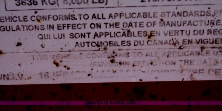 image for item B6606 2005 Ditch Witch 1220 Mach I directional drill with mud mixer and trailer