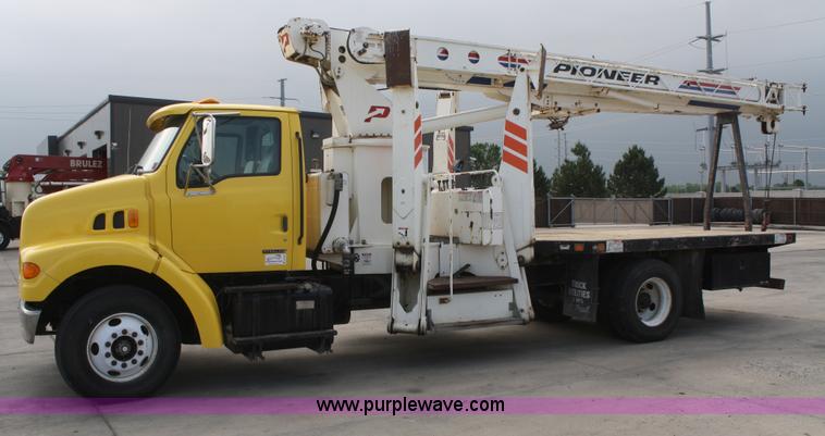 image for item B6649 2000 Sterling L7500 crane truck