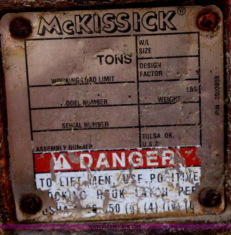 image for item B6649 2000 Sterling L7500 crane truck