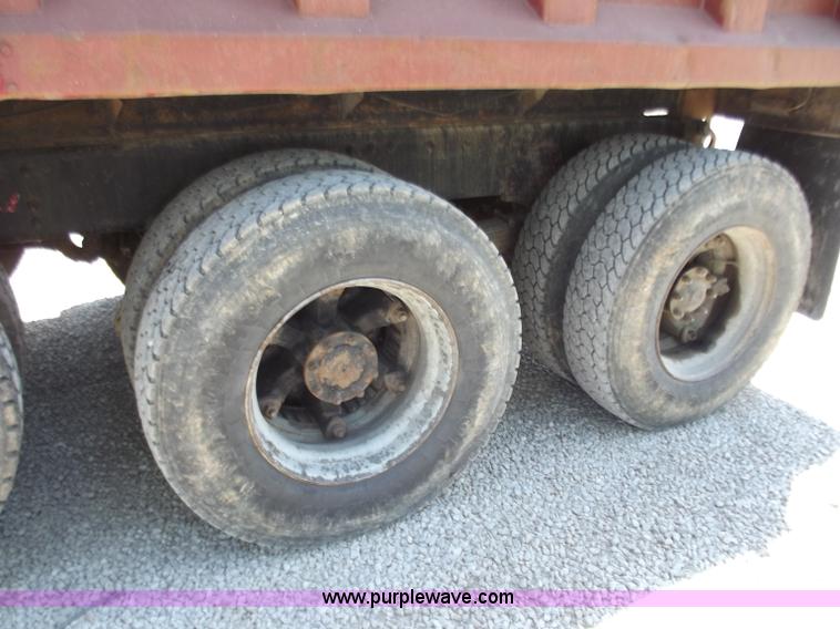 image for item C2045 1989 GMC triple axle dump truck