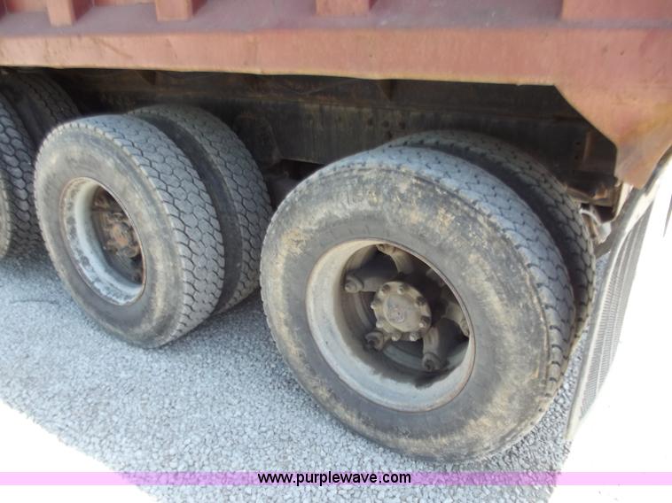 image for item C2045 1989 GMC triple axle dump truck