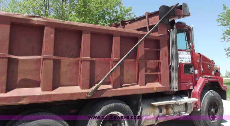 image for item C2045 1989 GMC triple axle dump truck