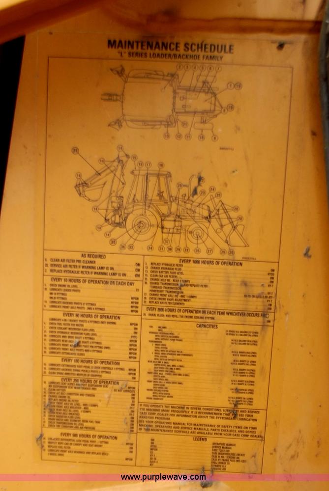 image for item C2079 2000 Case 580 Super L backhoe