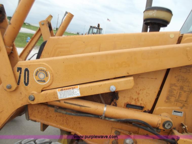 image for item C2079 2000 Case 580 Super L backhoe