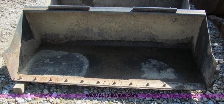 image for item C2124 2008 72" smooth Bobcat skid steer bucket