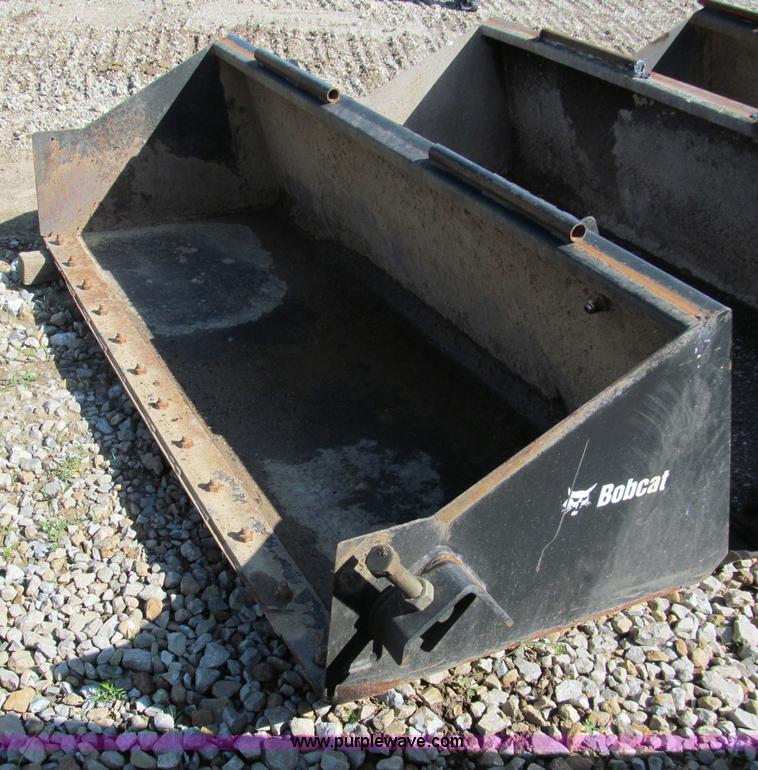 image for item C2124 2008 72" smooth Bobcat skid steer bucket