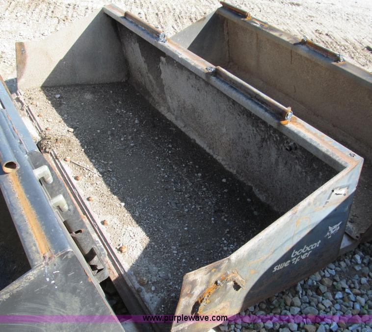 image for item C2125 72" smooth Bobcat skid steer bucket