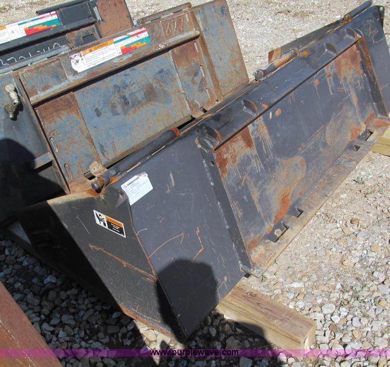 image for item C2126 72" smooth skid steer bucket