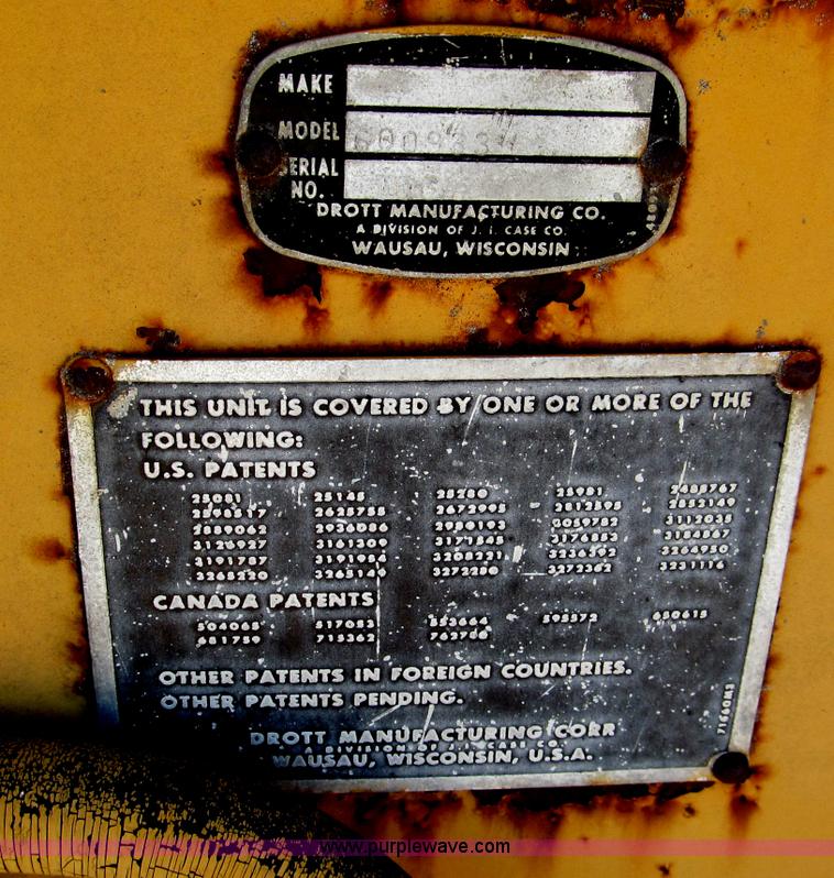 image for item C2144 Drott 96" wide clam shell bucket