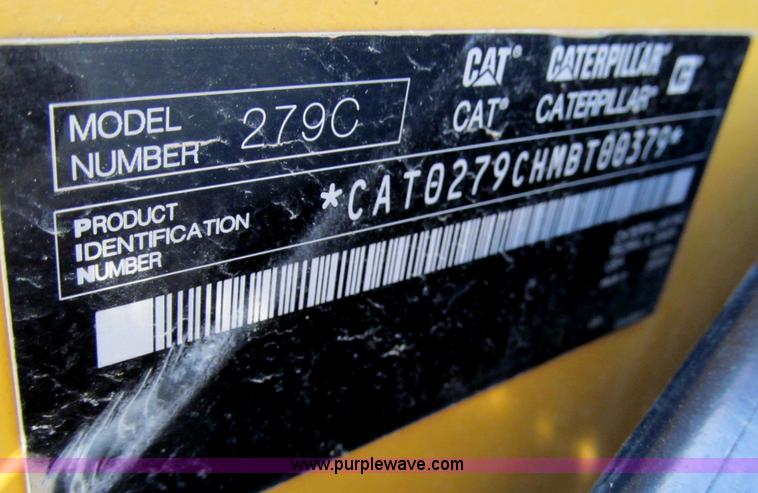 image for item C2504 2008 Caterpillar 279C track skid steer