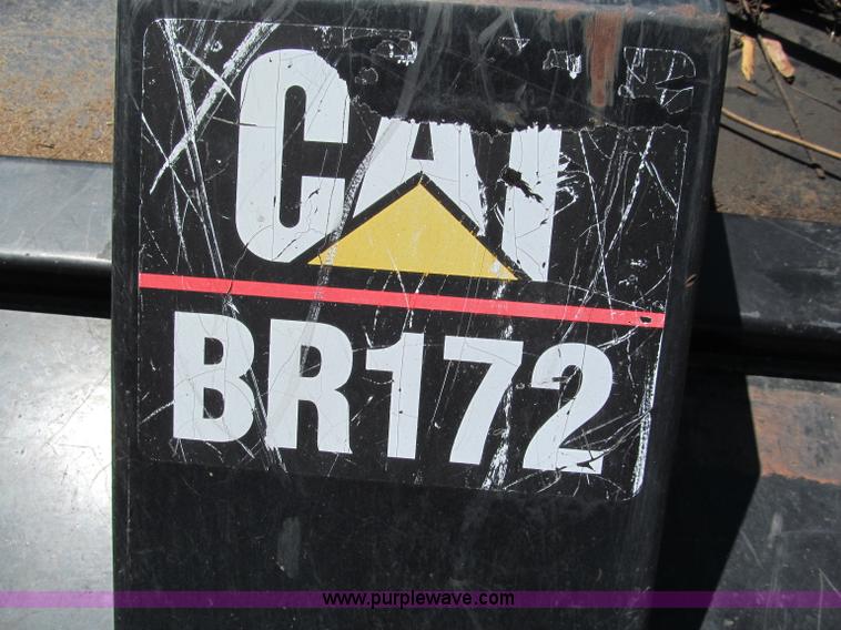 image for item C2505 Caterpillar BR172 hydraulic rotary cutter skid steer attachment