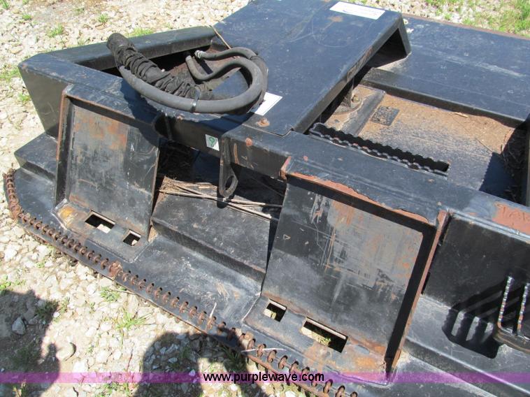 image for item C2505 Caterpillar BR172 hydraulic rotary cutter skid steer attachment