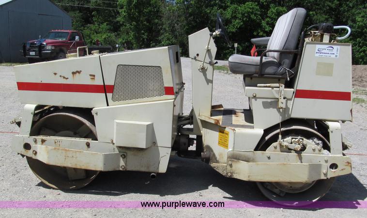 image for item C2507 1987 Rexworks SP400 vibratory articulating double drum roller