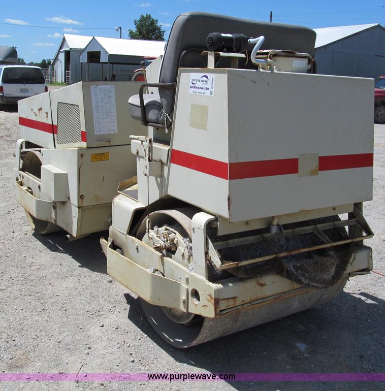 image for item C2507 1987 Rexworks SP400 vibratory articulating double drum roller