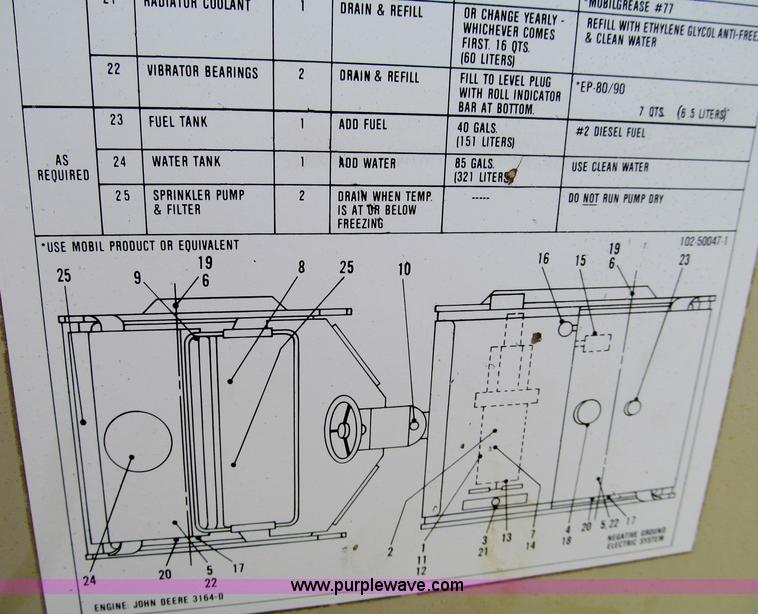 image for item C2507 1987 Rexworks SP400 vibratory articulating double drum roller