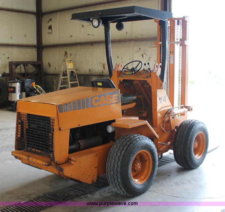 Case W4 580E articulated forklift in Harrisonville, MO Item D7897