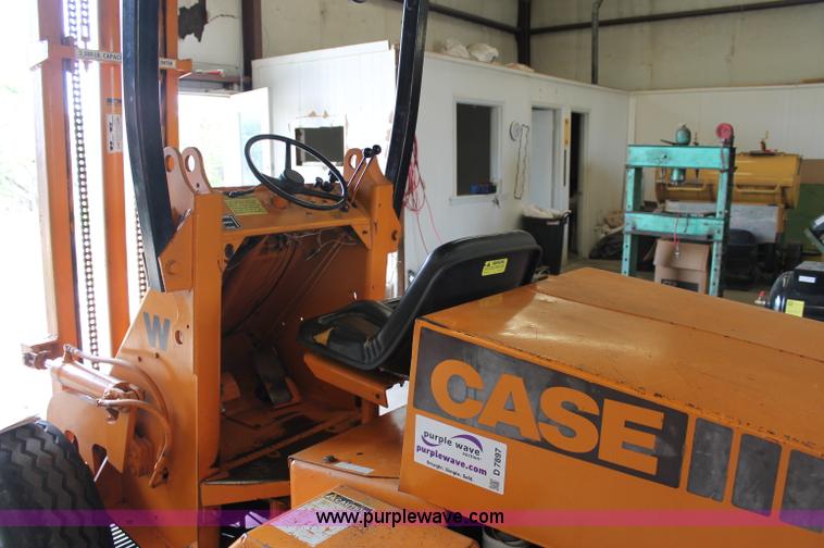 image for item D7897 Case W4 580E articulated forklift