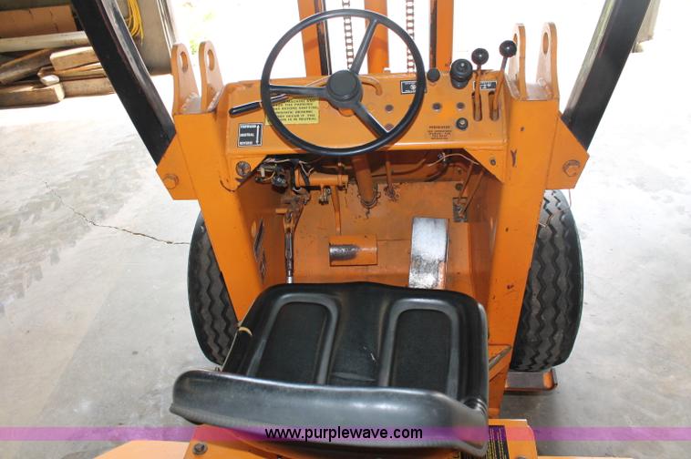 image for item D7897 Case W4 580E articulated forklift