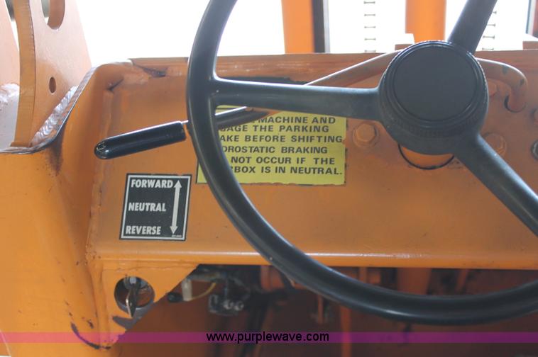 image for item D7897 Case W4 580E articulated forklift