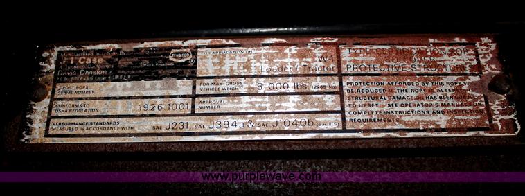 image for item D7897 Case W4 580E articulated forklift