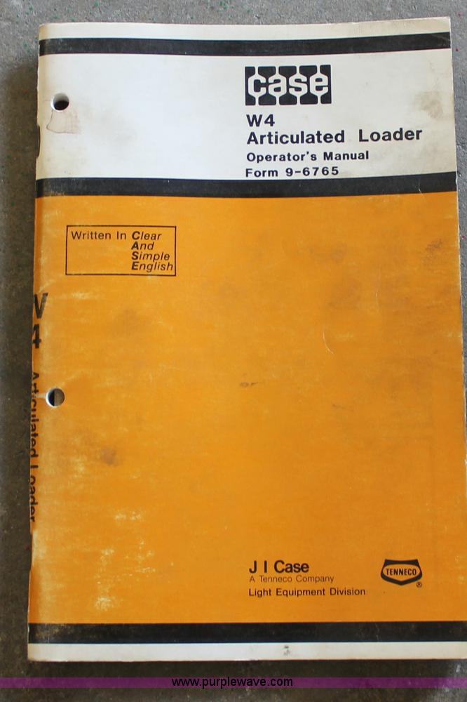 image for item D7897 Case W4 580E articulated forklift