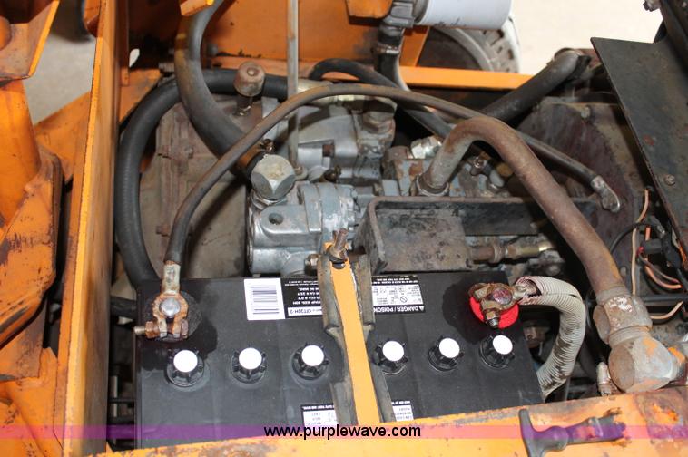 image for item D7897 Case W4 580E articulated forklift