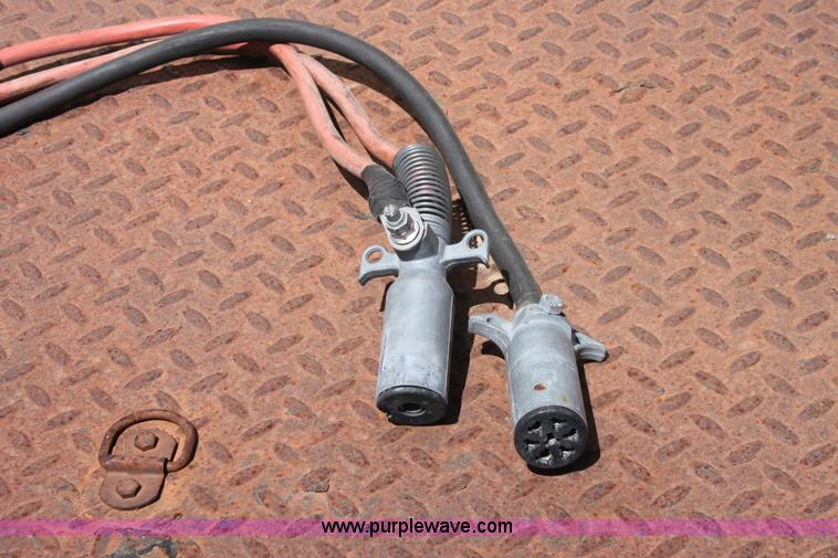 image for item D7911 2000 Kahn Versahall 20' tandem axle dump trailer