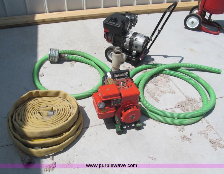 image for item G9488 Centrifugal pump and Craftsman generator