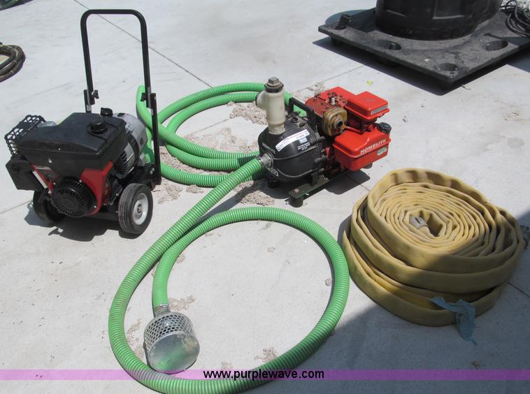 image for item G9488 Centrifugal pump and Craftsman generator